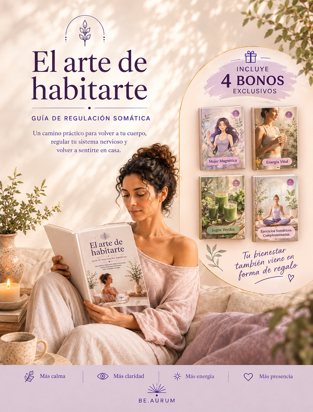 Libro ~ Guía Práctica de Regulación Somática + 4 Regalos 🎁 Exclusivos.